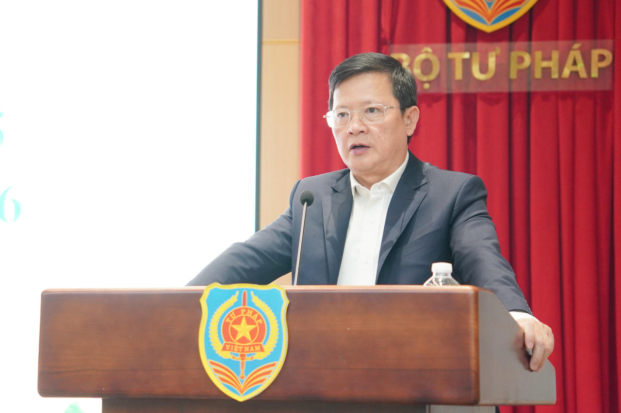 Thứ trưởng Mai Lương Khôi phát biểu kết luận Hội nghị.&nbsp;