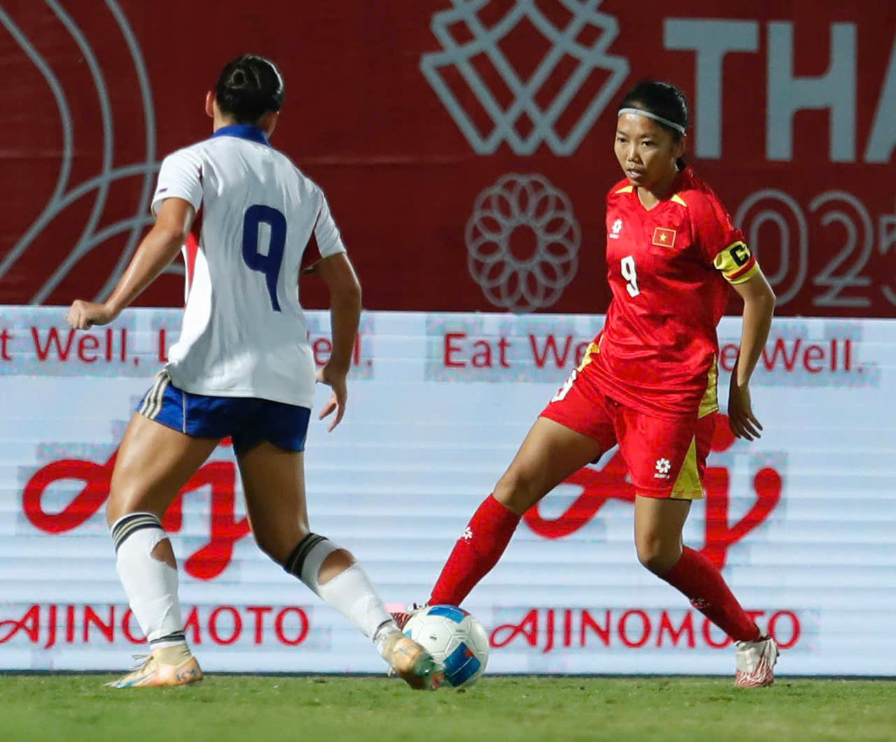 Huỳnh Như và đồng đội không thể bảo vệ được tấm HCV SEA Games 33 (Ảnh VFF)