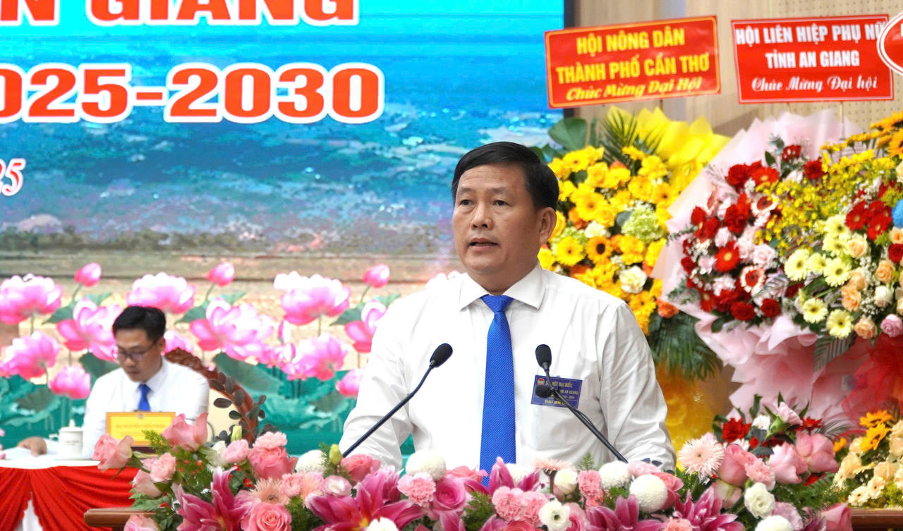 Ông Nguyễn Văn Cọp, Phó Chủ tịch Ủy ban Mặt trận Tổ quốc Việt Nam tỉnh An Giang giữ chức Chủ tịch Hội Nông dân tỉnh, nhiệm kỳ 2025 - 2030.