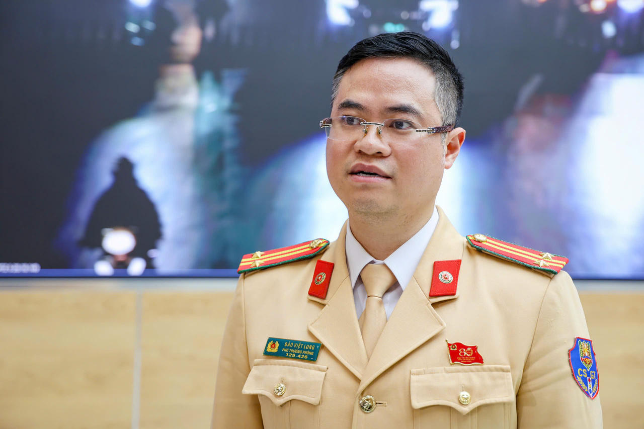 Trung tá Đào Việt Long, Phó Phòng Cảnh sát giao thông Công an TP Hà Nội