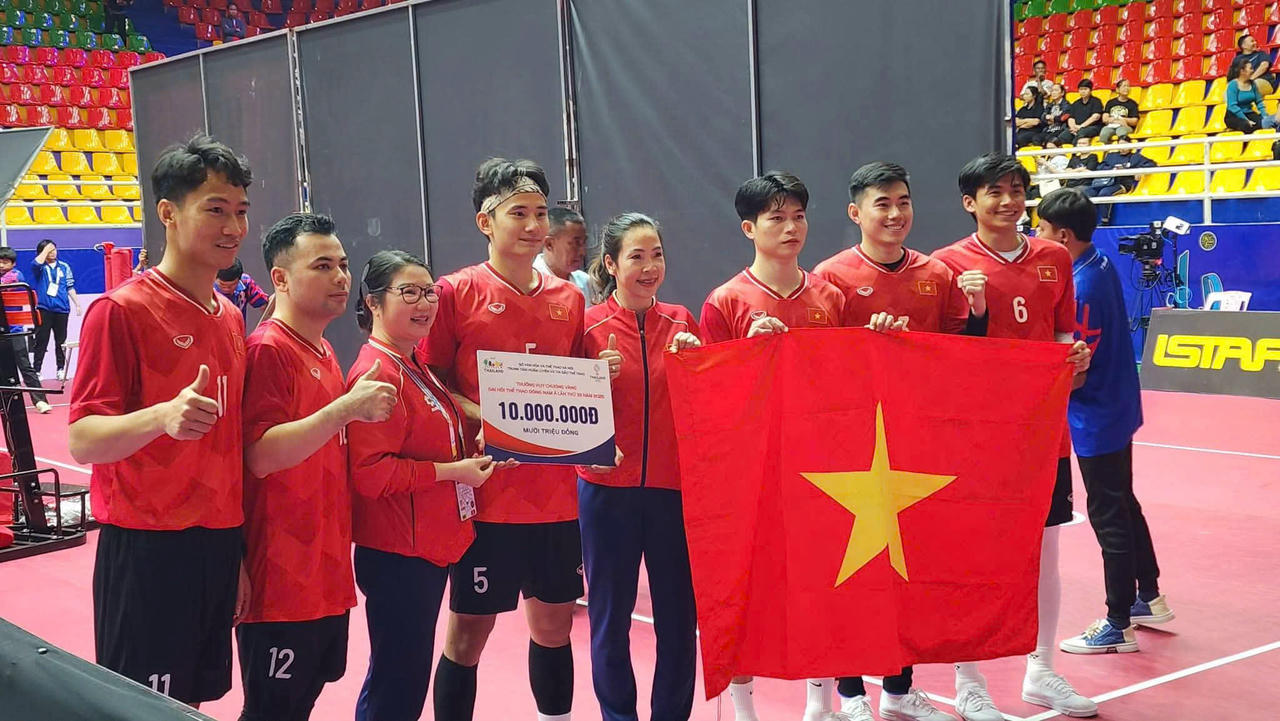 Đội tuyển Cầu mây Việt Nam đã có những đóng góp quan trọng vào bảng tổng sắp huy chương của Đoàn Thể thao Việt Nam.