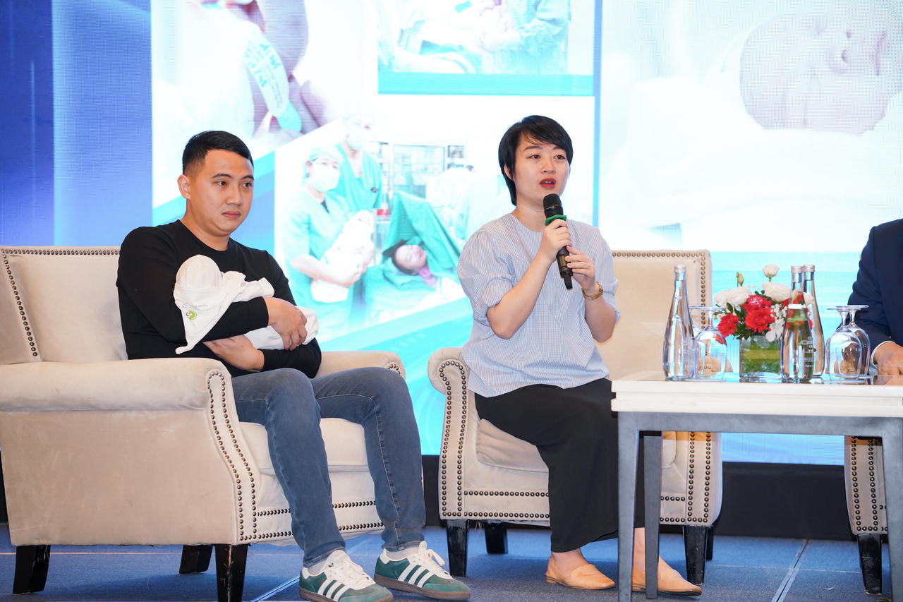 
“Em bé US-HIFU” đầu tiên tại Việt Nam chào đời - dấu mốc mới của y tế nước nhà trong điều trị khối u không xâm lấn và hỗ trợ sinh sản (ảnh N.Mai).