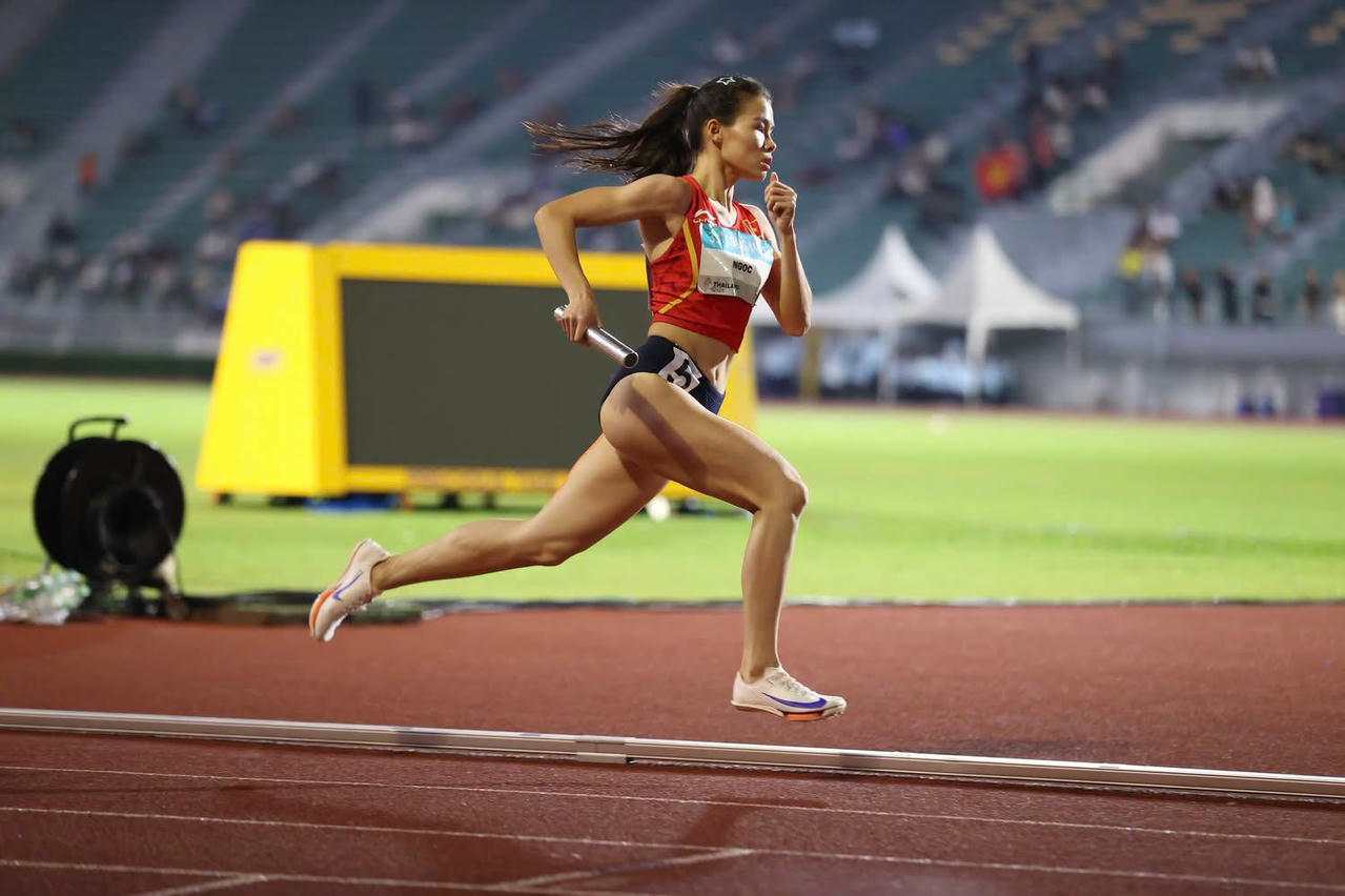 VĐV điền kinh Nguyễn Thị Ngọc đến từ Hà Tĩnh (Ảnh nhân vật cung cấp)