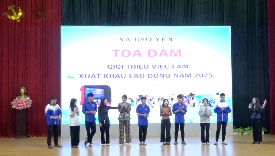 Xã Bảo Yên (Lào Cai) tổ chức tọa đàm, giới thiệu việc làm, xuất khẩu lao động năm 2025