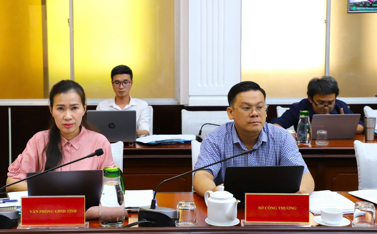 Đại biểu tham dự buổi làm việc