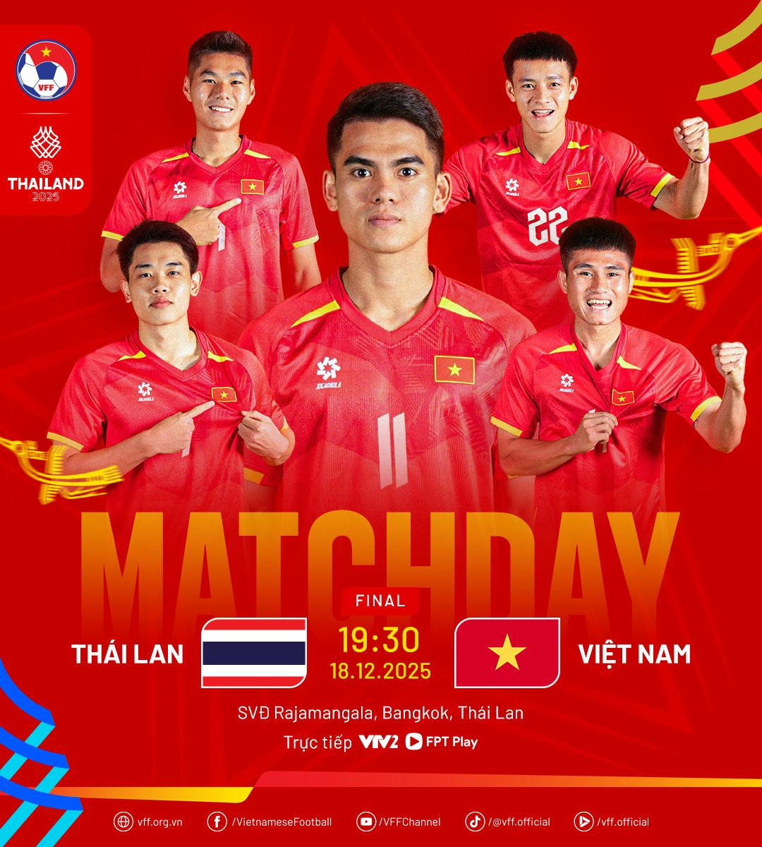 U22 Việt Nam giành huy chương vàng SEA Games 33