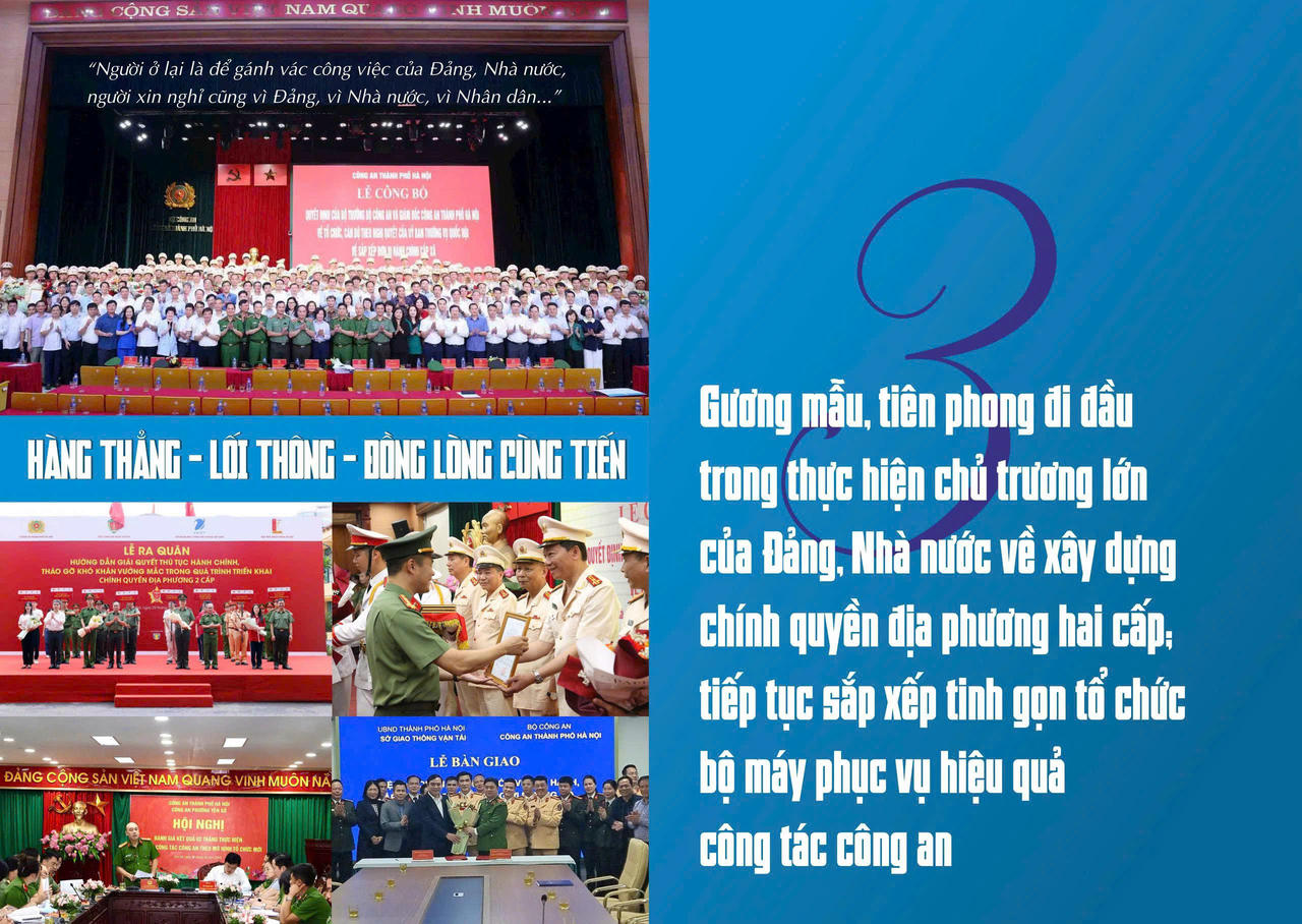 10 dấu ấn tiêu biểu của Công an TP Hà Nội năm 2025