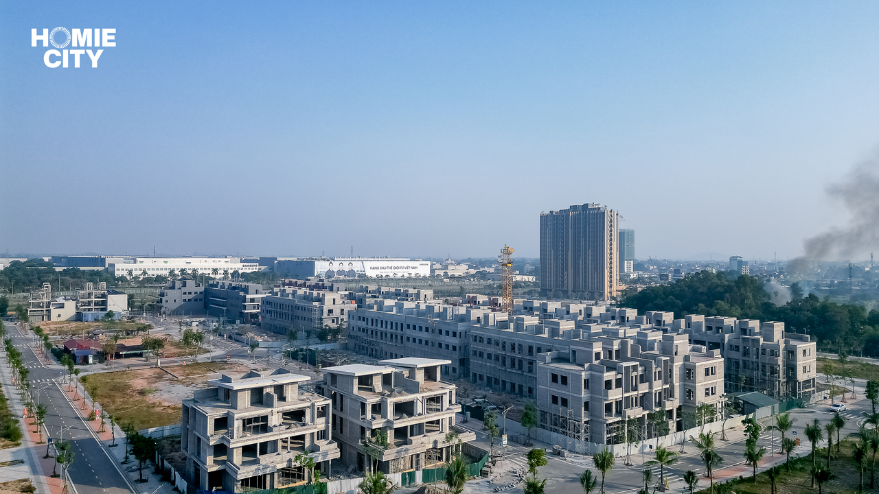 Homie City được dự báo tăng giá theo từng mốc phát triển của khu vực