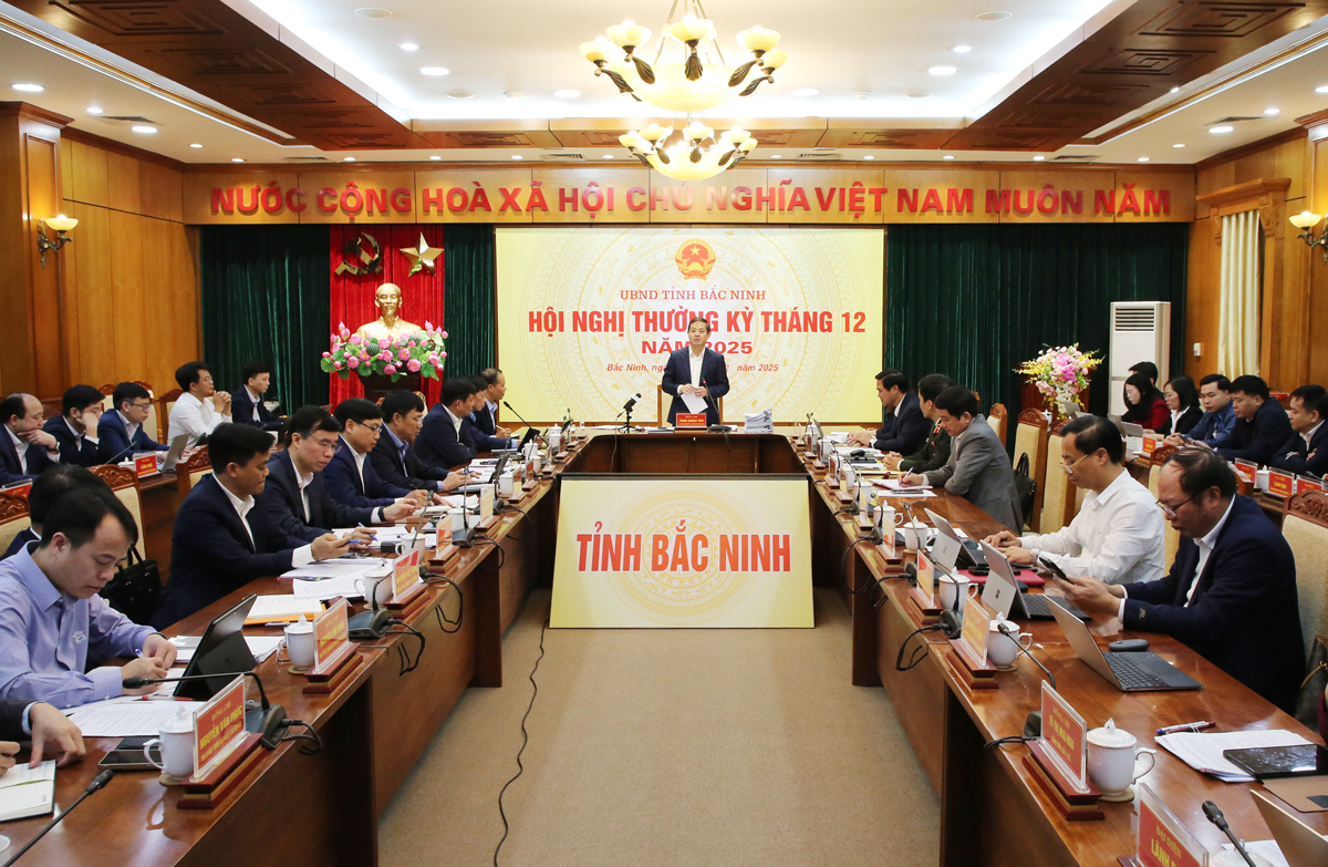 Bắc Ninh tăng tốc về đích năm 2025, không để “khoảng trống” trách nhiệm