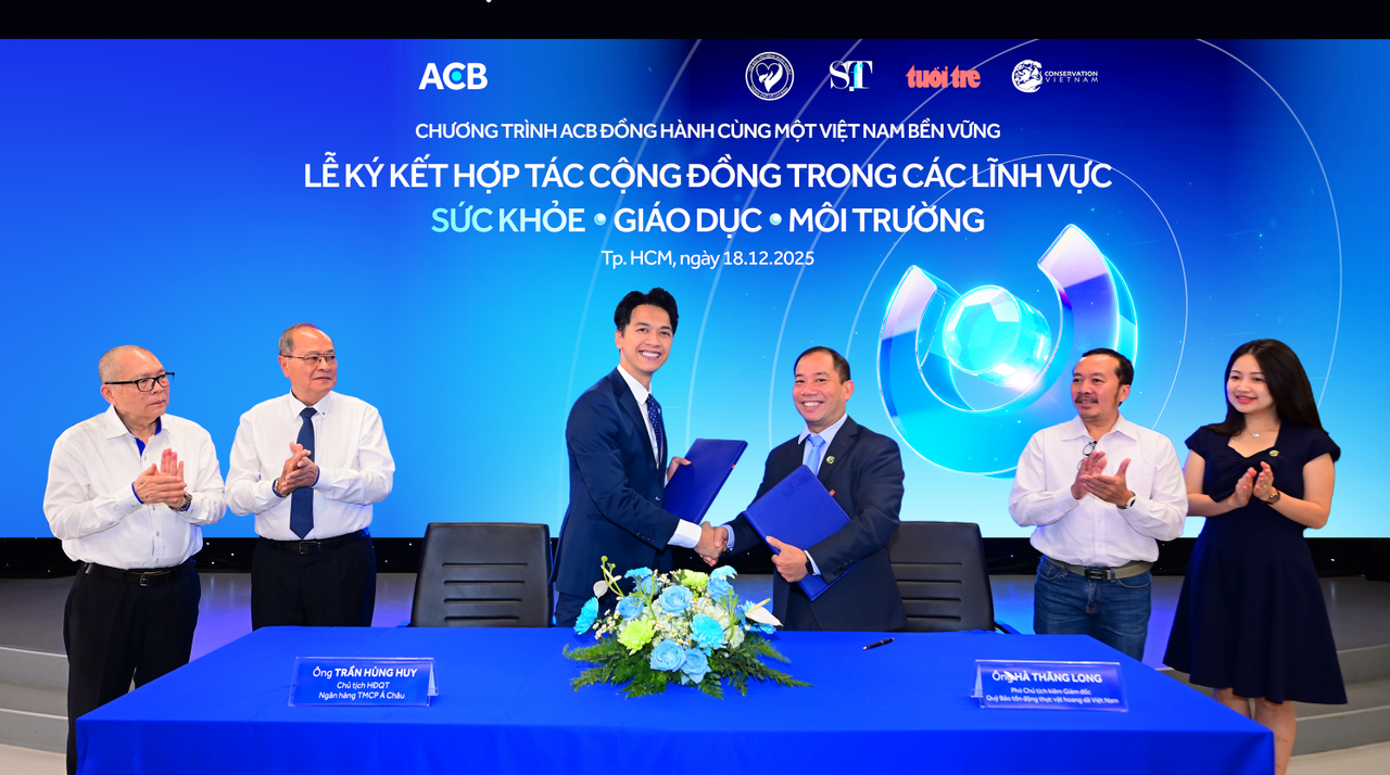 ACB công bố mô hình phát triển bền vững theo hướng tạo giá trị chung cho cộng đồng