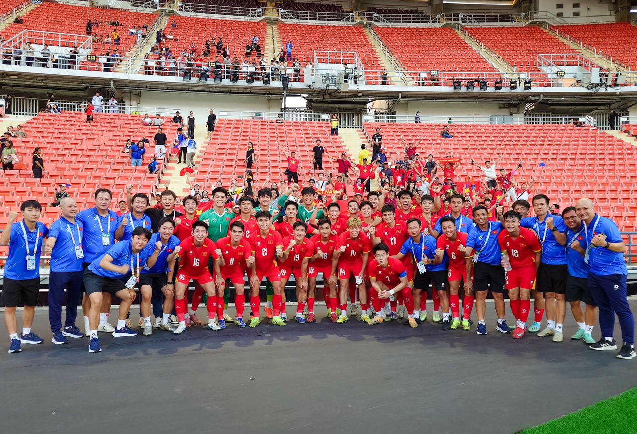 U22 Việt Nam giành huy chương vàng SEA Games 33