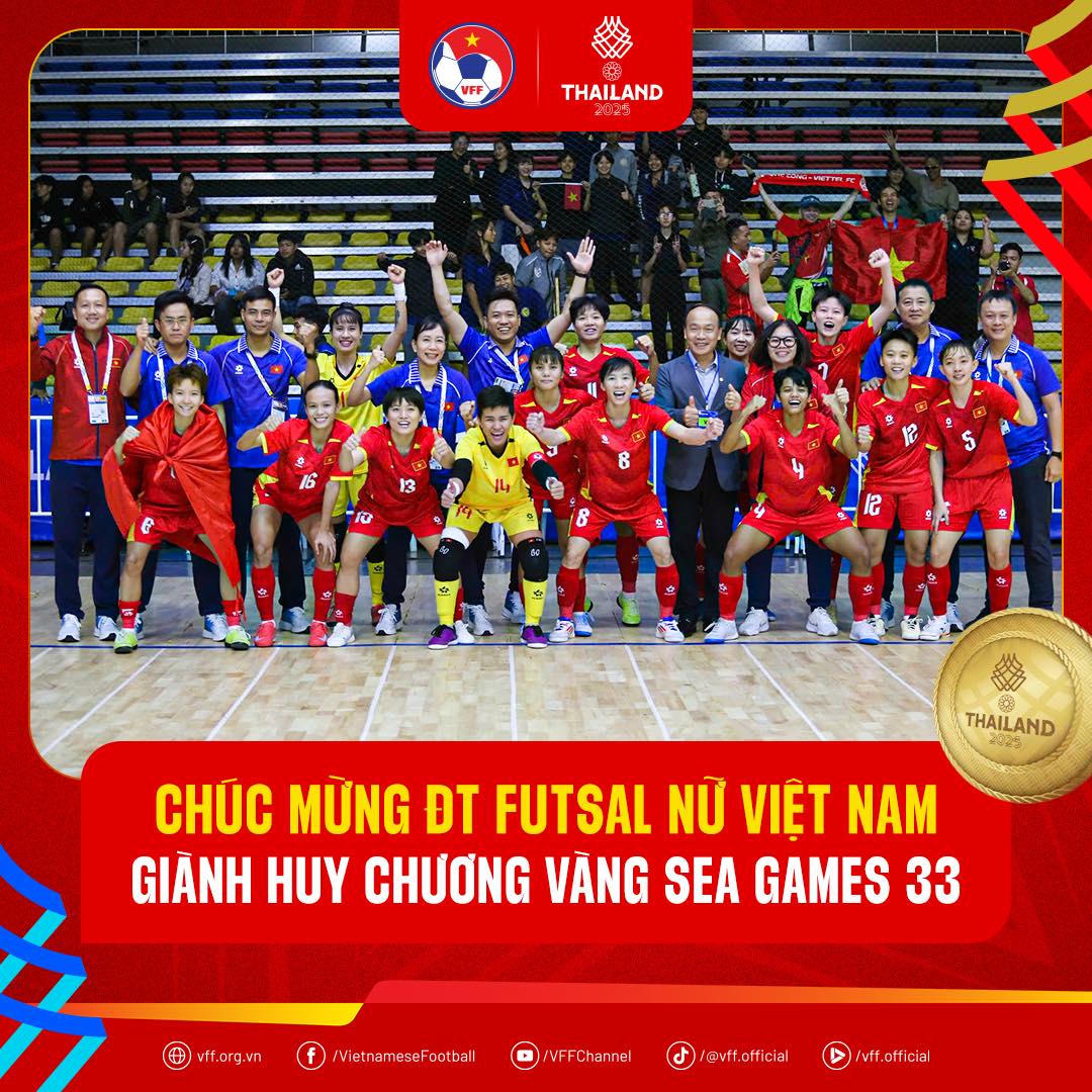 Thủ tướng Chính phủ Phạm Minh Chính đã gửi thư chúc mừng U22 Việt Nam và futsal nữ Việt Nam 
