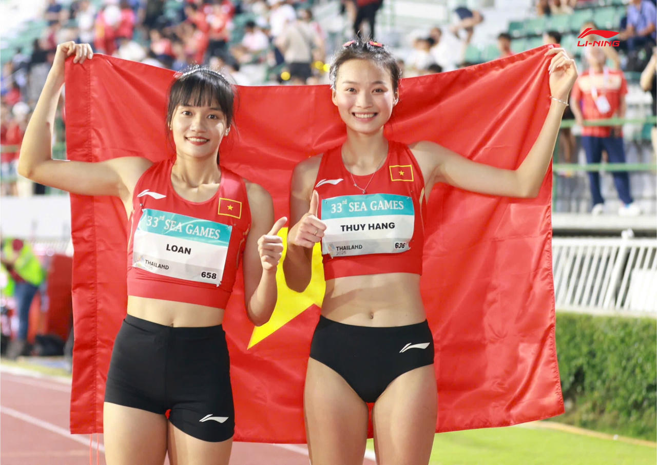 Những tài năng trẻ như Thuý Hằng, Trần Thị Loan được kỳ vọng sẽ tiến xa tại những sân chơi lớn hơn ở châu lục (Ảnh Lining)