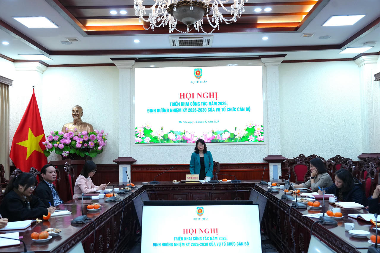 Tham mưu xây dựng, phát triển nguồn nhân lực tư pháp chất lượng cao, có tâm, có tầm