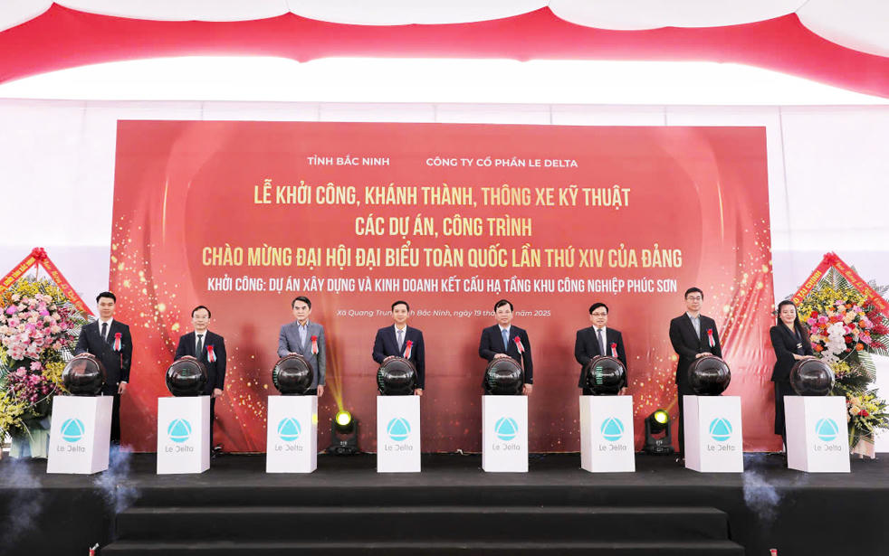 Bắc Ninh: Khởi công xây dựng Khu công nghiệp Phúc Sơn quy mô gần 124 ha
