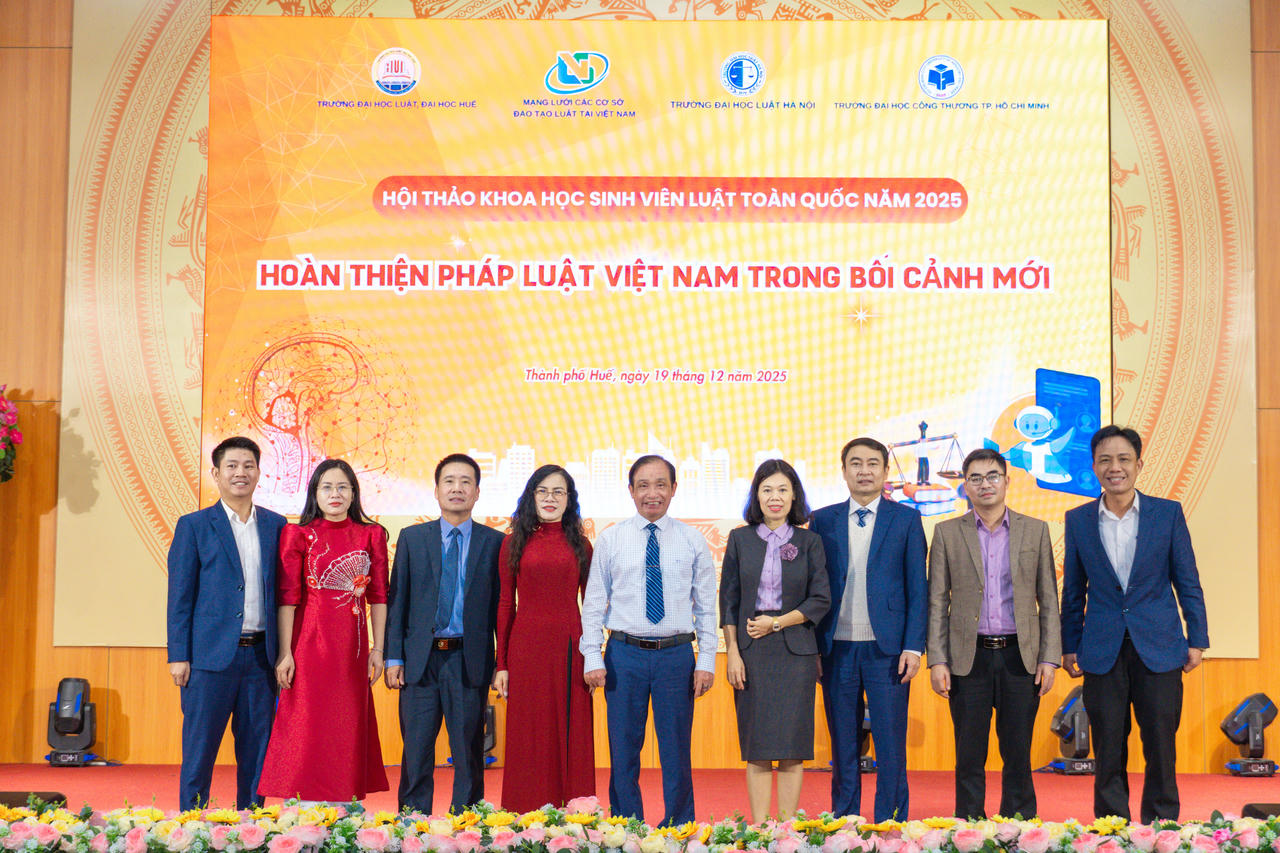 Hội thảo do&nbsp;Mạng lưới các cơ sở đào tạo Luật tại Việt Nam phối hợp cùng Trường Đại học (ĐH) Luật, ĐH Huế; Trường ĐH Luật Hà Nội và Trường ĐH Công Thương TP Hồ Chí Minh tổ chức.