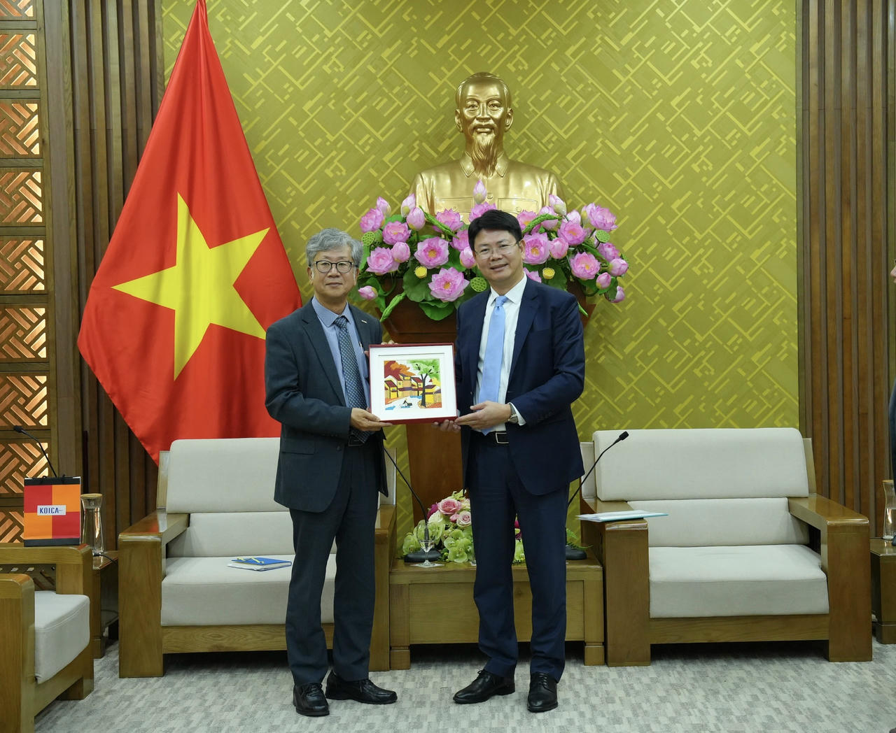 Tăng cường và thúc đẩy hợp tác với Cơ quan hợp tác quốc tế Hàn Quốc-KOICA