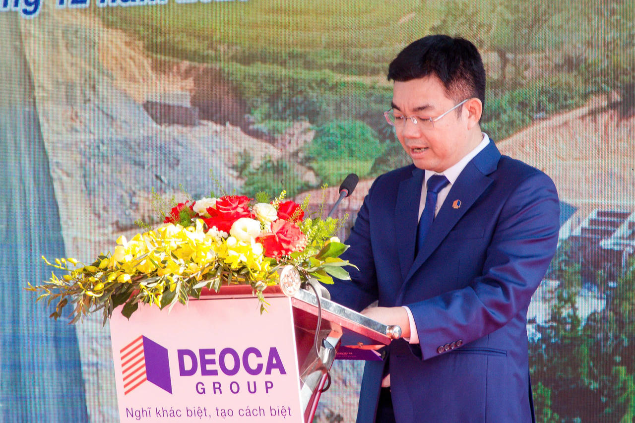 Ông Nguyễn Minh Giang, Phó Chủ tịch HĐQT Tập đoàn Đèo Cả.