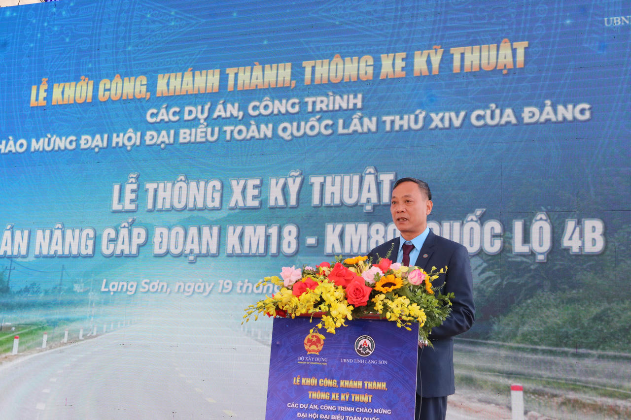 Phó Giám đốc Sở Xây dựng tỉnh Lạng Sơn&nbsp;Hoàng Viết Đông.