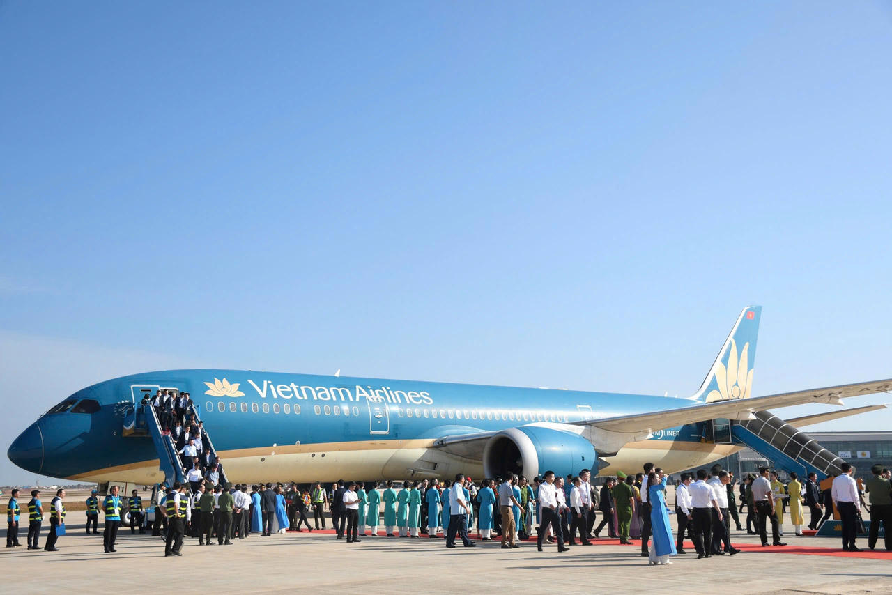 Sân bay Long Thành đón những chuyến bay đầu tiên