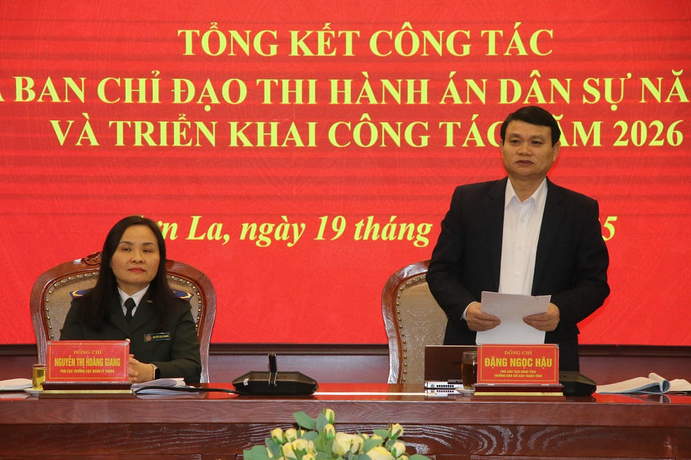 Sơn La: Nâng cao hiệu quả công tác thi hành án dân sự sau sáp nhập
