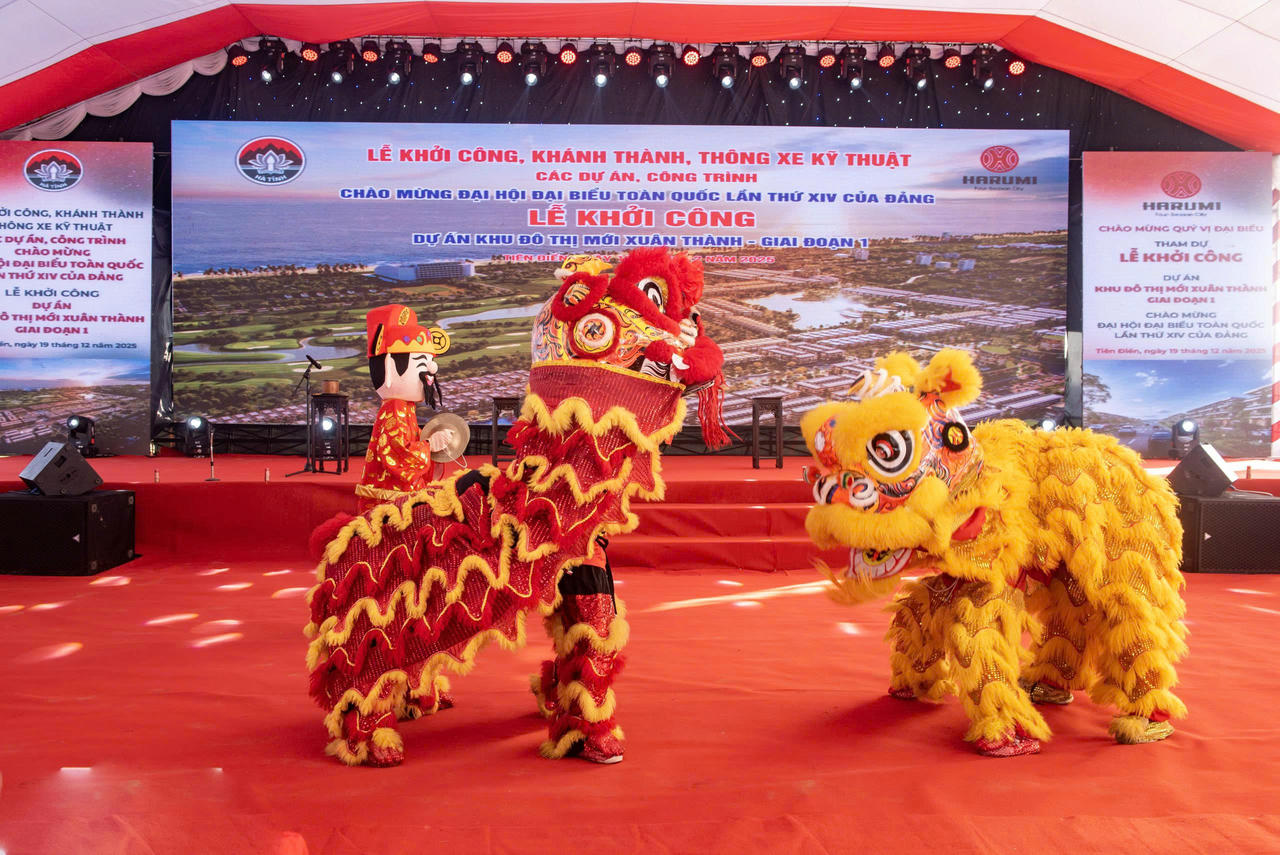 Dự án Khu đô thị mới Xuân Thành - giai đoạn 1, tại xã Tiên Điền&nbsp;với quy mô diện tích 45,5 ha, tổng mức đầu tư dự kiến khoảng 550 tỷ đồng,&nbsp;do Công ty CP Đầu tư phát triển Harumi làm chủ đầu tư.