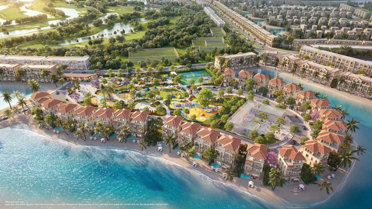 Phối cảnh biệt thự biển Vinhomes Cần Giờ. Ảnh: SmartRealtors.