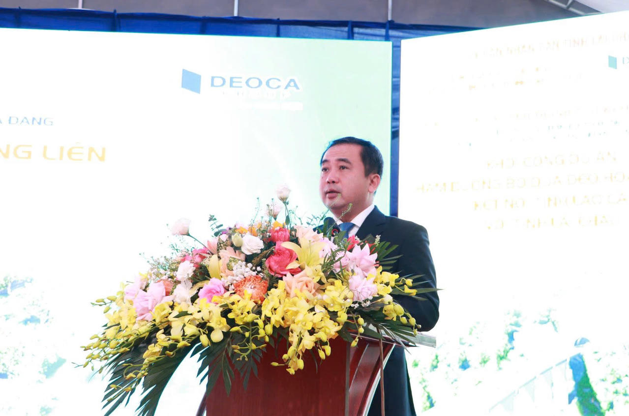 Bộ trưởng Bộ Nông nghiệp và Môi trường Trần Đức Thắng phát biểu tại buổi lễ.