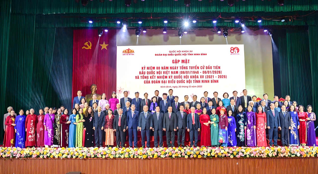 Ninh Bình tổ chức Gặp mặt kỷ niệm 80 năm Ngày Tổng tuyển cử đầu tiên bầu Quốc hội Việt Nam