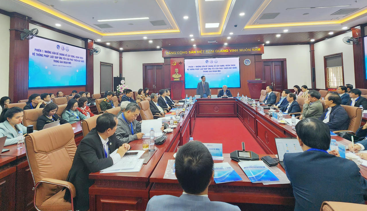 Nhiều ý kiến đóng góp “Hoàn thiện hệ thống pháp luật đáp ứng yêu cầu phát triển đất nước trong giai đoạn mới"