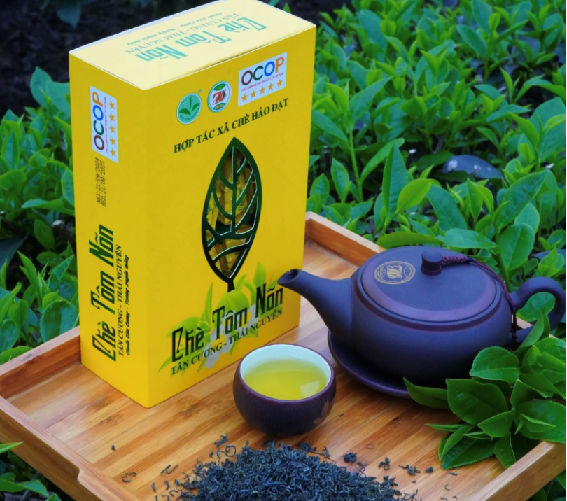 Trà tôm nõn - Một sản phẩm OCOP của Thái Nguyên.&nbsp;