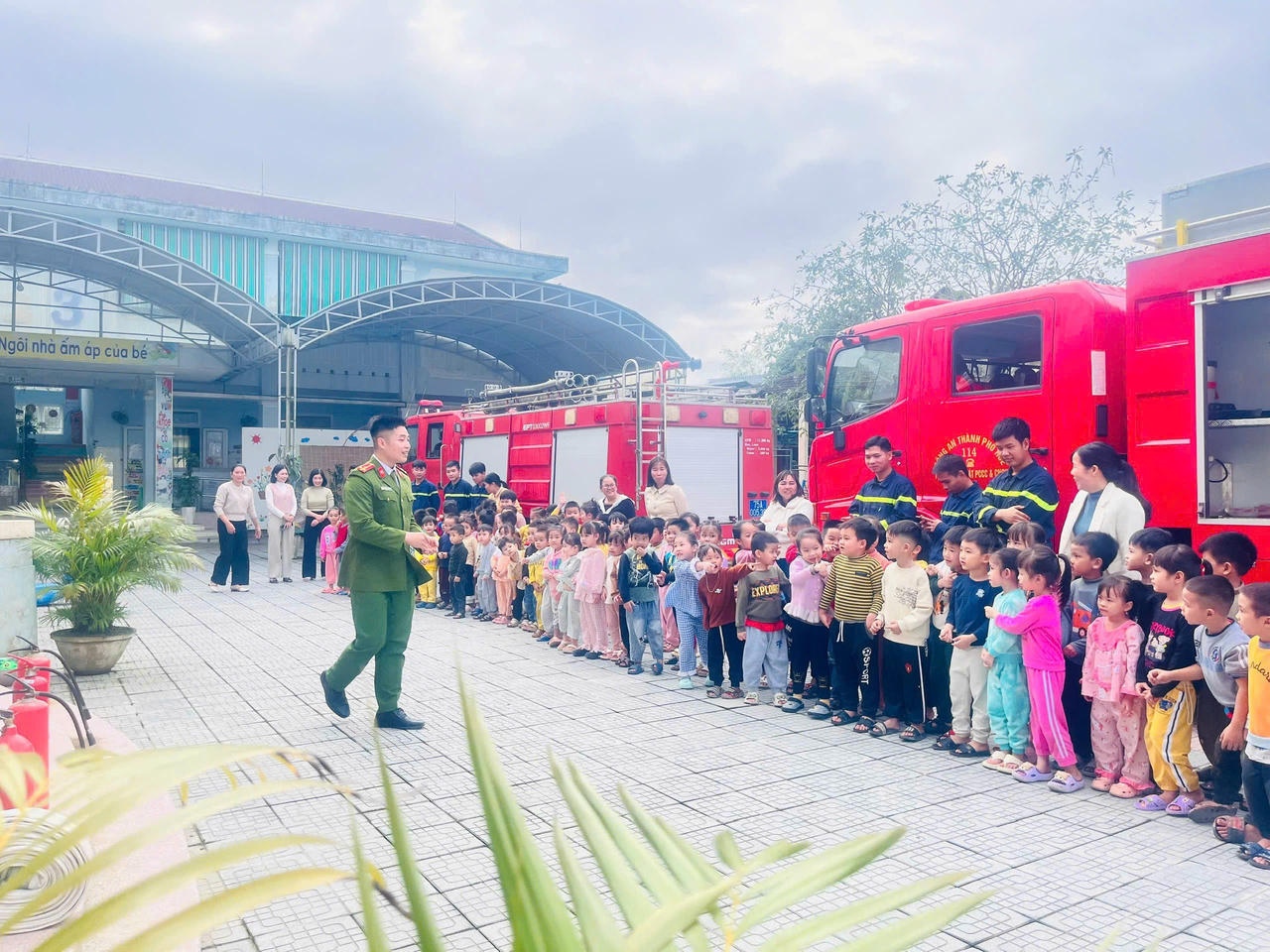 Trang bị kiến thức, kỹ năng PCCC&amp;CNCH cho trẻ em.