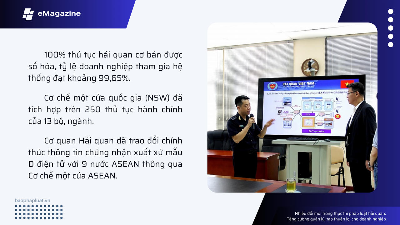 Nhiều đổi mới trong thực thi pháp luật hải quan: Tăng cường quản lý, tạo thuận lợi cho doanh nghiệp