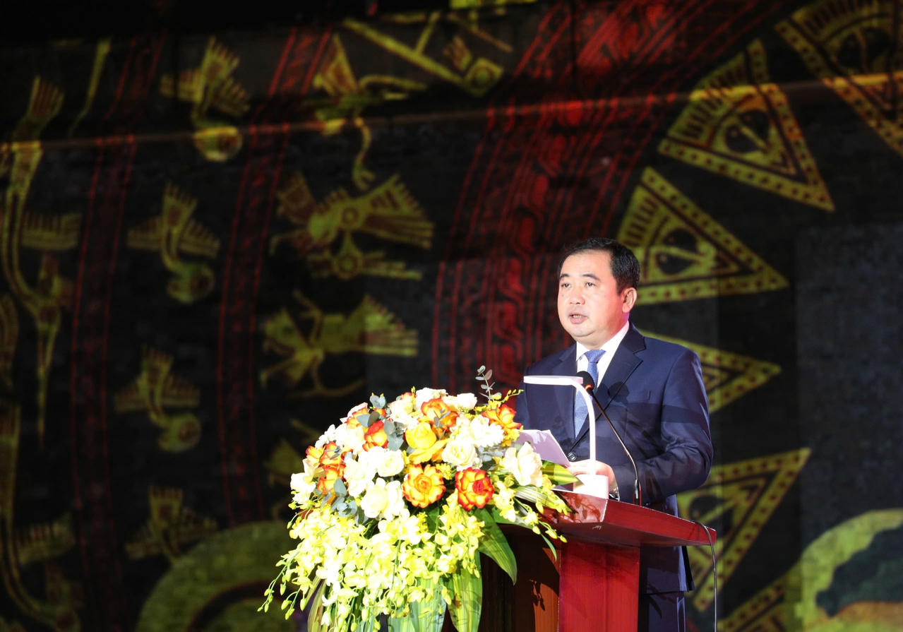 Ông Trần Đức Thắng, Bộ Trưởng Bộ Nông nghiệp và Môi trường phát biểu. (Ảnh: PV)