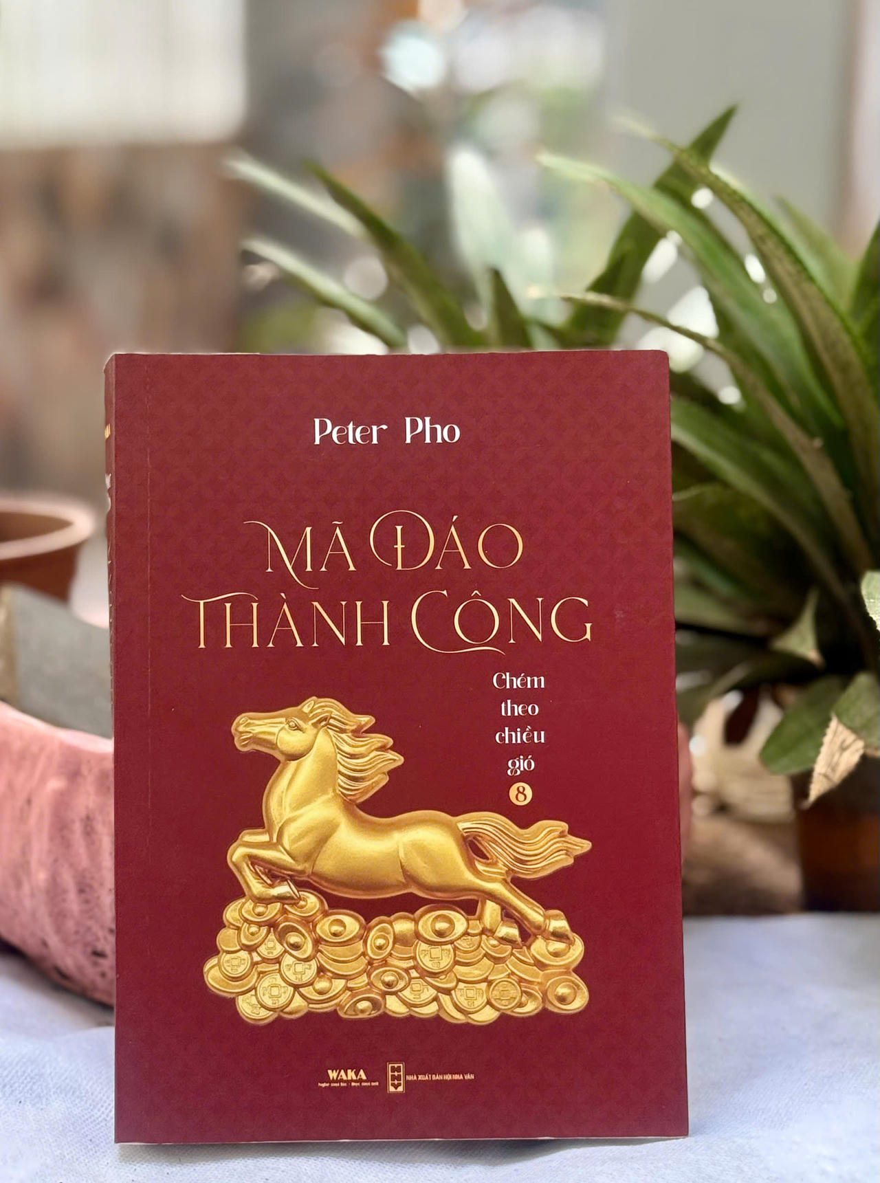 Những bài viết trong "Mã đáo thành công" không chỉ phản ánh một cái nhìn rộng mở về thế giới, mà còn gợi lên vẻ đẹp của sự tử tế, của trí tuệ (ảnh L. Chiến).