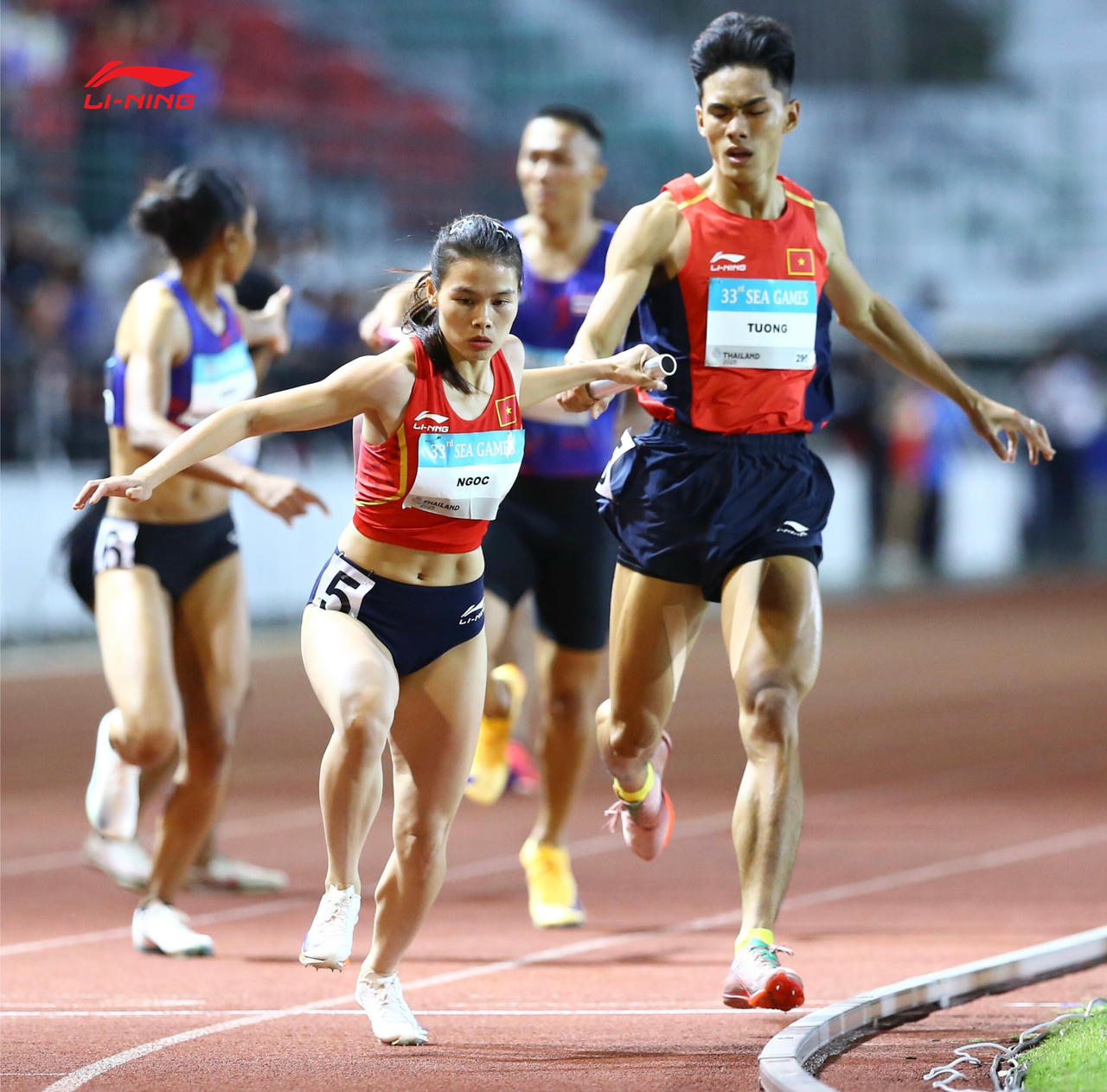 VĐV Nguyễn Thị Ngọc đóng góp 3 HCV cho điền kinh Việt Nam tại SEA Games 33