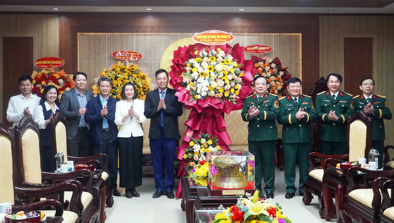 Lực lượng vũ trang tỉnh Quảng Trị giữ vai trò nòng cốt, tạo môi trường ổn định cho phát triển nhanh và bền vững của địa phương