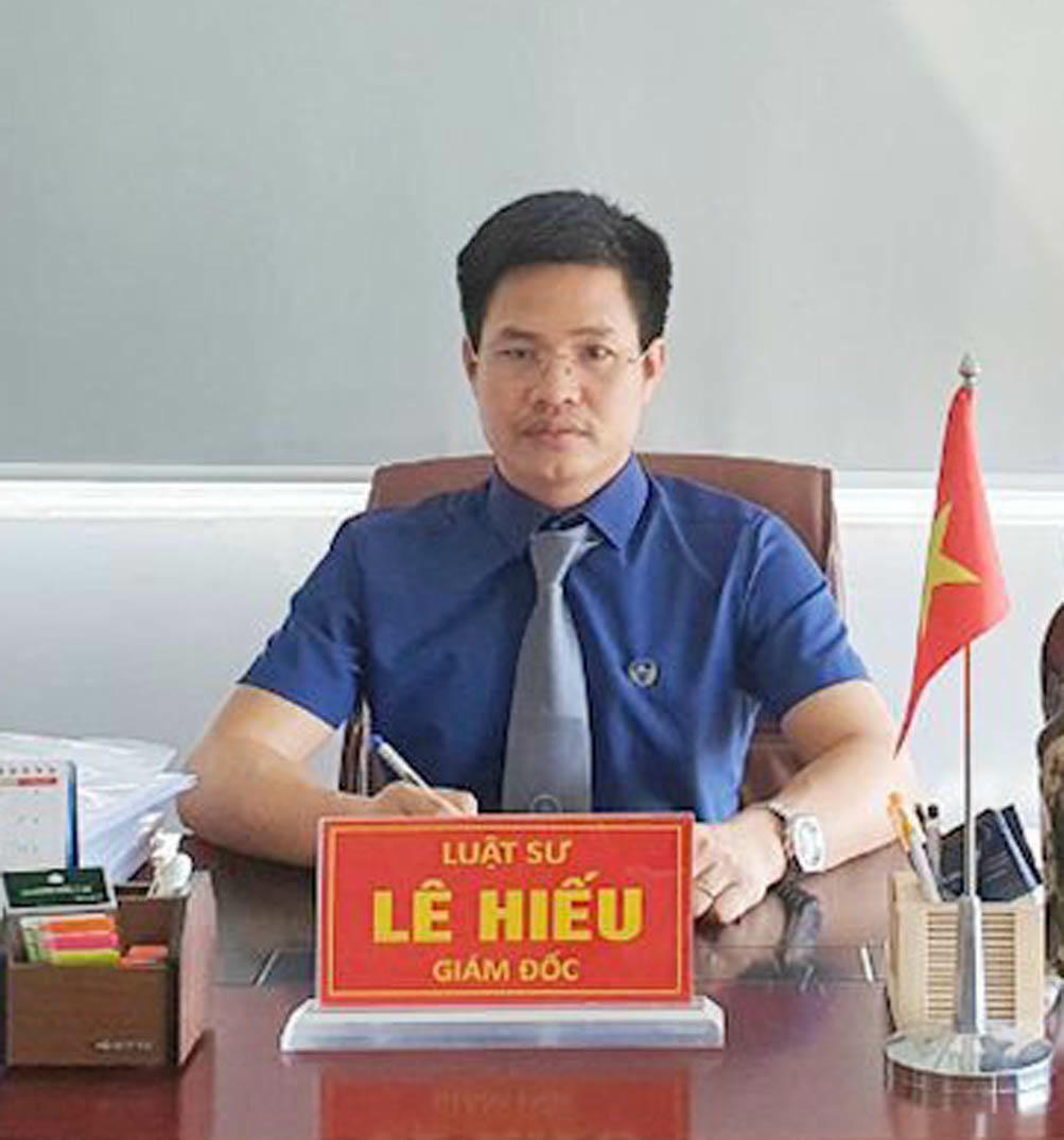 Luật sư Lê Hiếu.