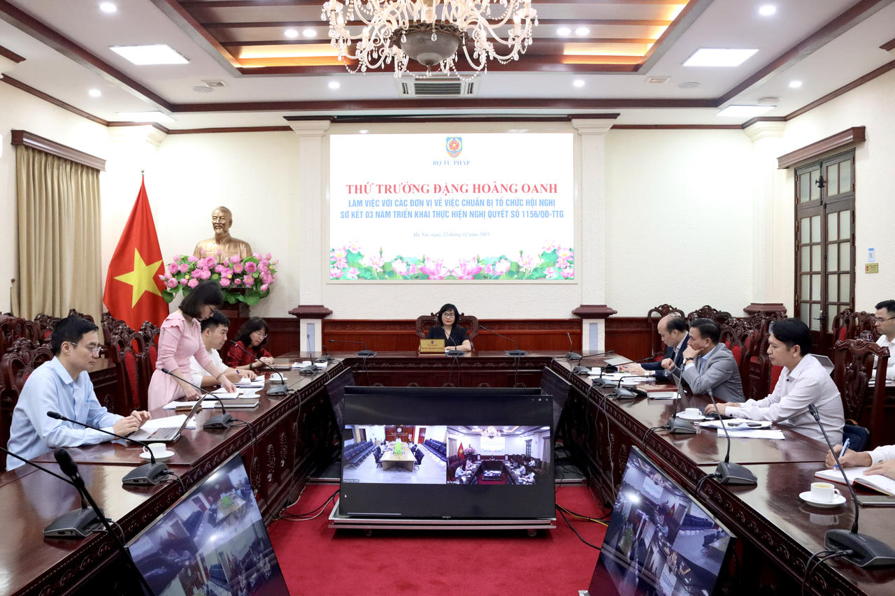 Chuẩn bị sơ kết 3 năm thực hiện Quyết định 1156 /QĐ-TTg 