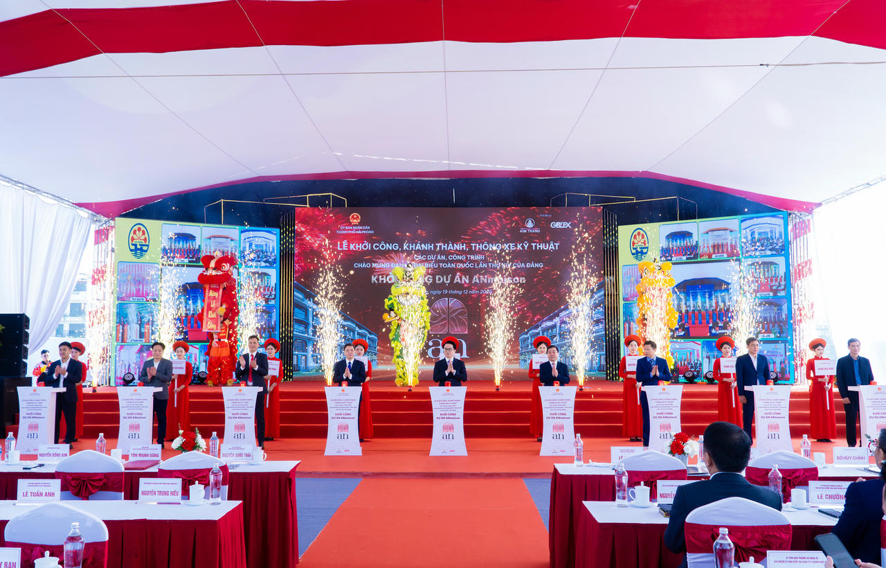 GELEX khởi công 2 dự án trọng điểm tại Hải Phòng và Hà Nội