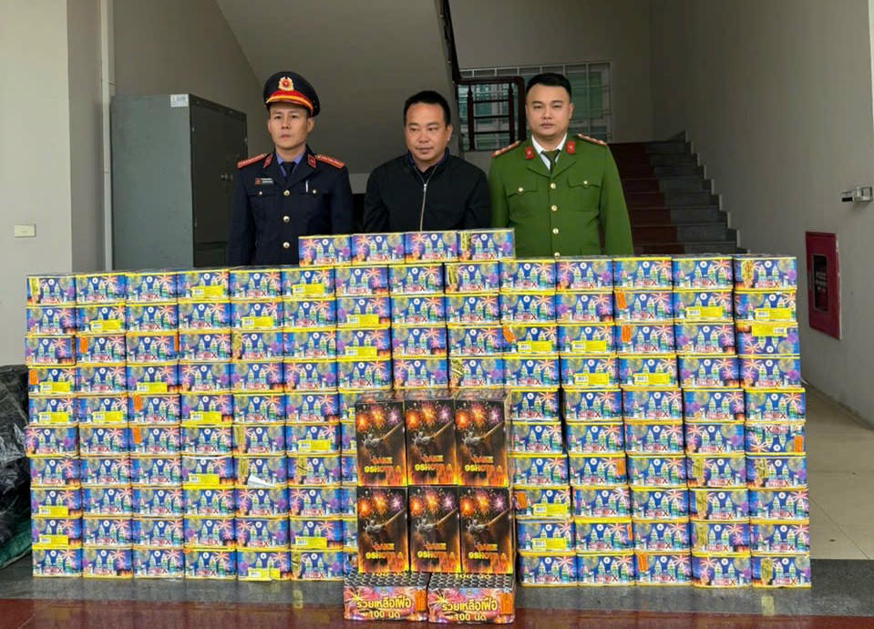 Khởi tố 3 vụ buôn bán, tàng trữ pháo nổ, thu giữ gần 500kg tang vật