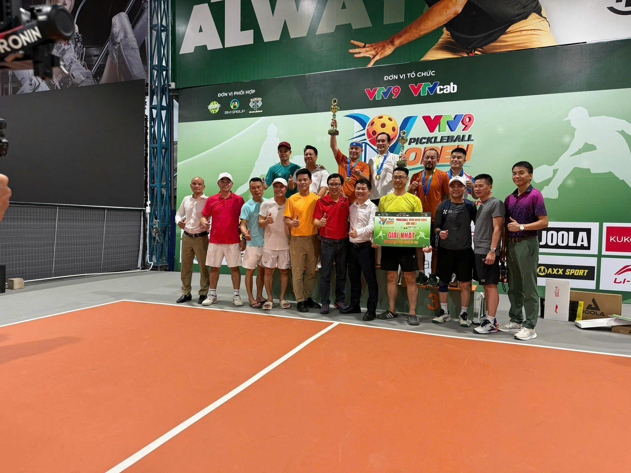 Giải Pickleball VTV9 Open 2025: Ngày hội thể thao kết nối ba miền