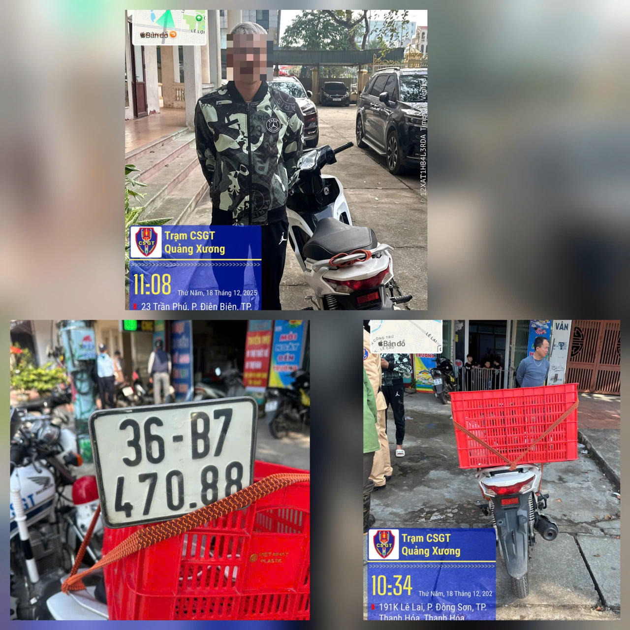 Với hàng loạt lỗi vi phạm nam tài xế Ngô Đăng H. đã bị lập biên bản xử phạt hành chính với tổng số tiền lên tới 30 triệu đồng và tạm giữ phương tiện