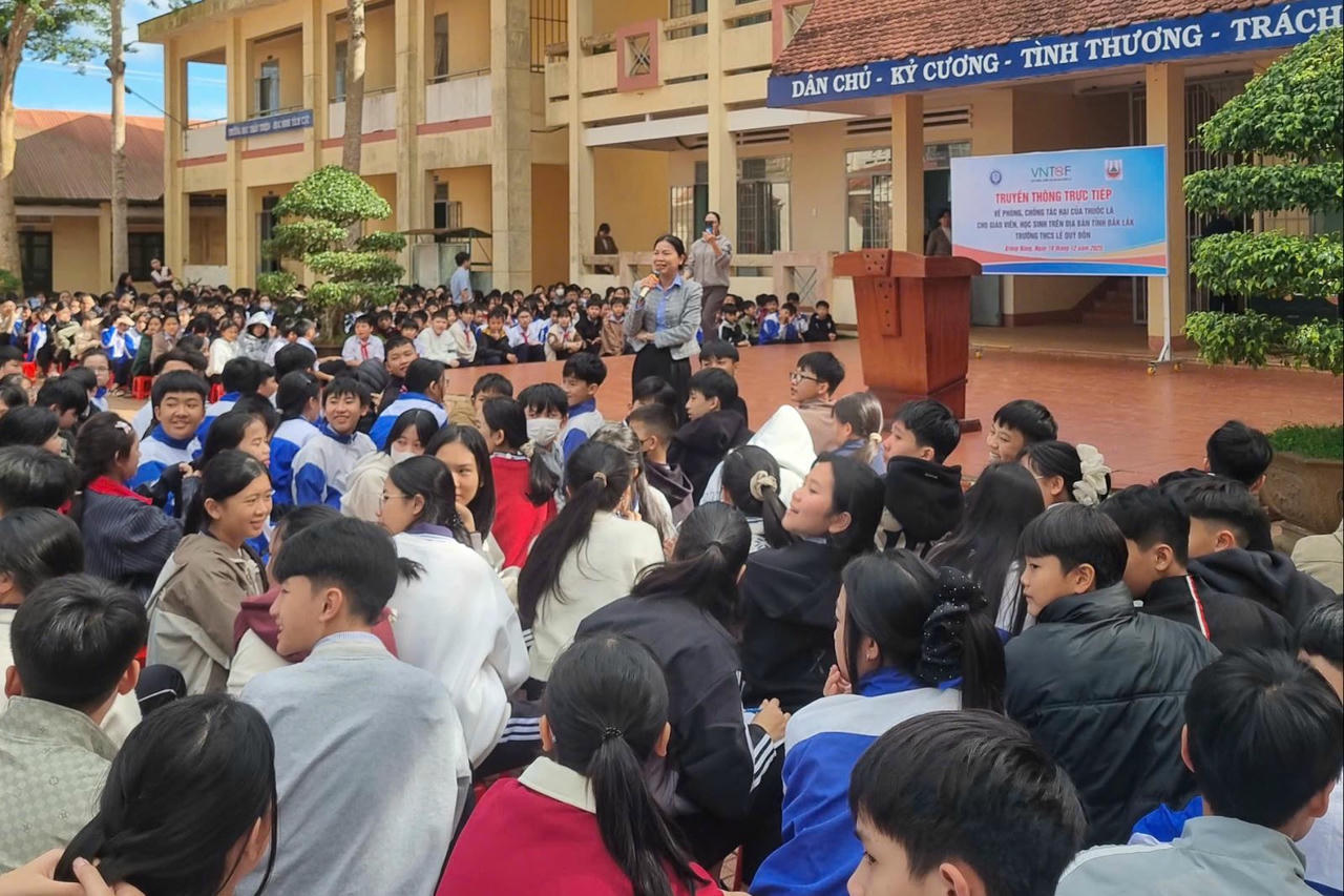 Đắk Lắk nâng cao nhận thức cho học sinh về tác hại của thuốc lá