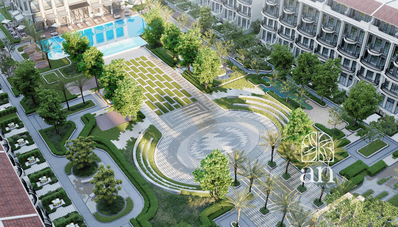 Phối cảnh dự án ANmaison.. 