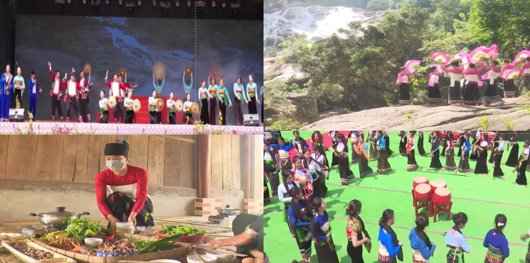 Linh Sơn đang khai thác tốt các điểm du lịch cộng đồng tại địa phương như: Núi Pù Rinh, bản Năng Cát và các điểm tham quan tại đền Mẫu Chúa Thượng Ngàn, thác Mây, thác Bảy Tầng, núi Chí Linh... kết hợp với dịch vụ - thương mại thúc đẩy kinh tế phát triển&nbsp;