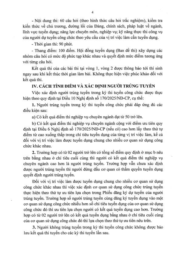 Cục Quản lý THADS thông báo tuyển dụng công chức Hệ thống THADS năm 2025 theo phương thức thi tuyển