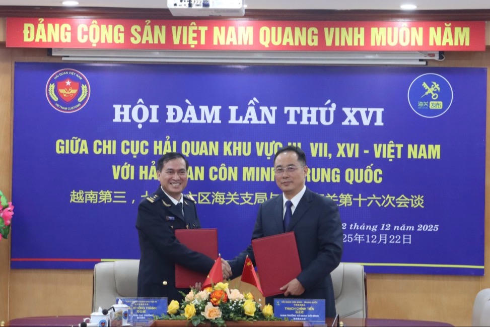 Việt Nam - Trung Quốc: Tăng cường hợp tác hải quan để thúc đẩy thương mại song phương
