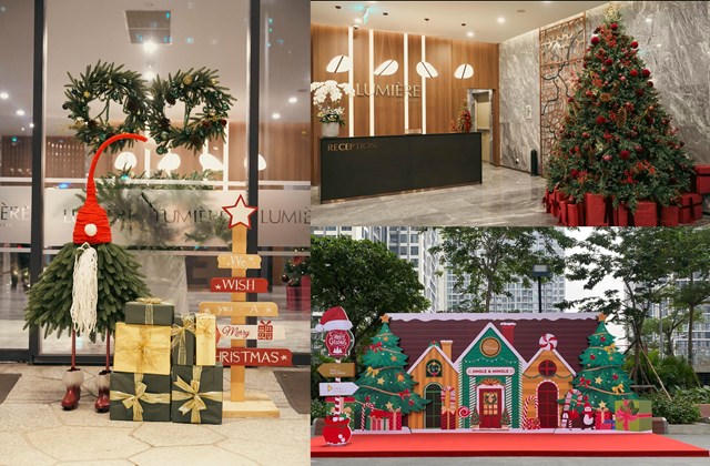 Không khí giáng sinh đã về với những không gian sống hàng hiệu của Masterise Homes