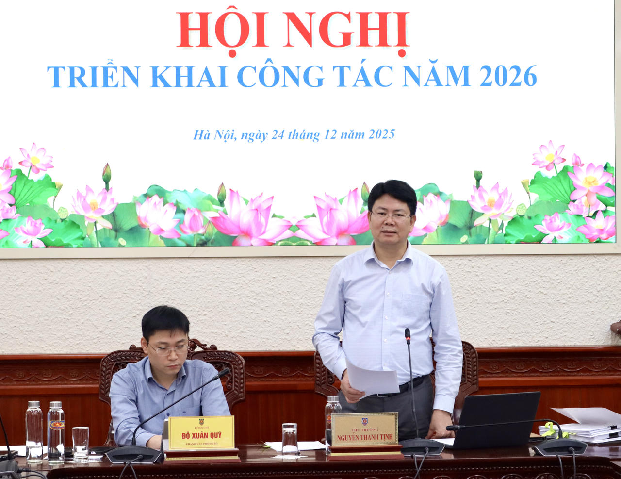 Thứ trưởng Nguyễn Thanh Tịnh phát biểu kết luận.&nbsp;